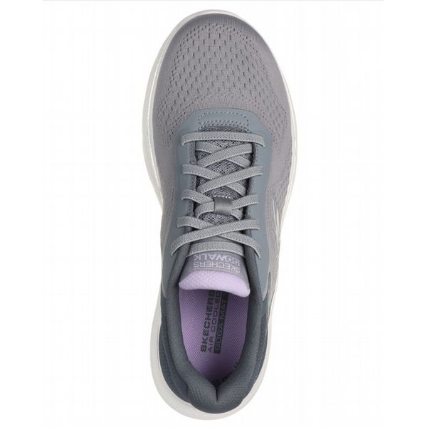 Skechers Go Walk 7 Womens Shoe (Grey/Lilac)