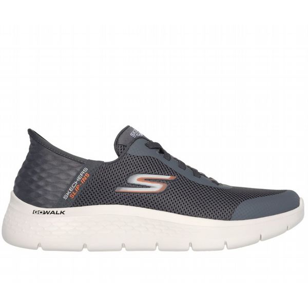 Skechers Slip-Ins - Go Walk Flex Mens Shoe (Grey/White)