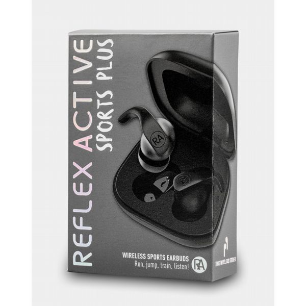 Reflex Active Sport Black Earbuds