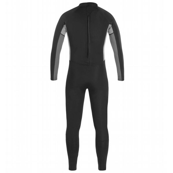 UB Mens Blacktip Mono Long Wetsuit (Black/Grey)