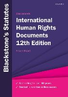 Blackstone's International Human Rights Documents (PDF eBook)