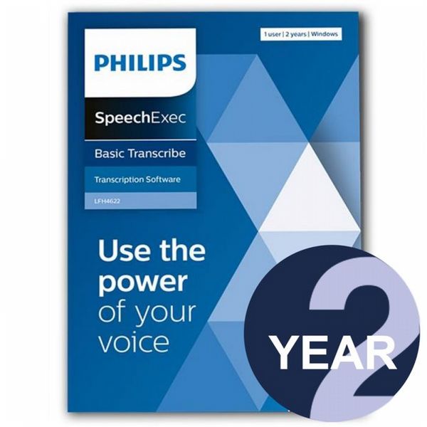 Philips LFH4612/00 SpeechExec Transcribe - 2 Year License