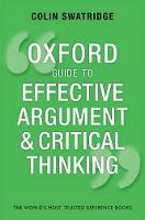 Oxford Guide to Effective Argument and Critical Thinking (PDF eBook)