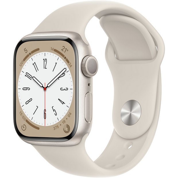 apple 8 starlight watch