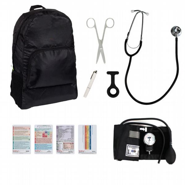 Nursing Starter Kit with Healthcare Student Card Bundle Black