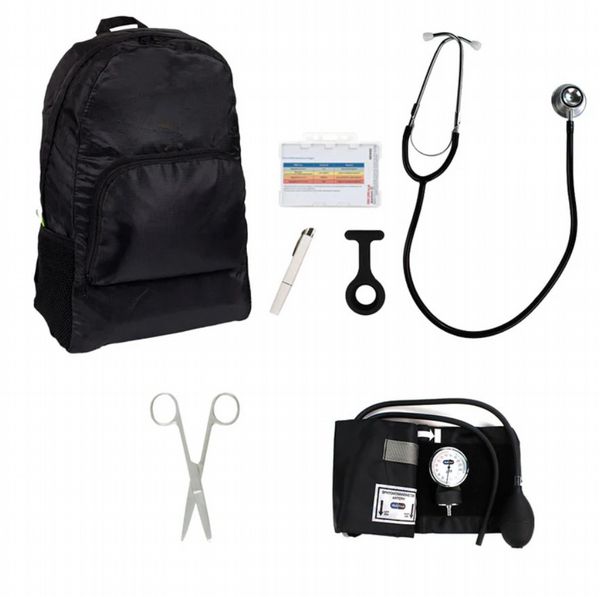 Nursing Starter Kit with NEWS2 Reference Card Black